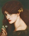 Dante Gabriel Rossetti | Pre-Raphaelite painter | Portraits | Masterpiece of Art