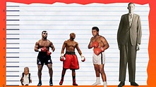 How Tall Is Mike Tyson? - Height Comparison! - YouTube