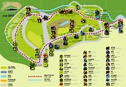 Map of Tbilisi Zoo - cca 2010