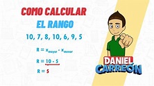 Concepto de rango matemático: aprenda a calcular el rango de un ...