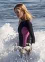Rosie Huntington-Whiteley - bikini bottoms at the beach in Malibu