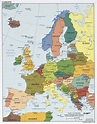 Luxembourg On A Map Of Europe - United States Map