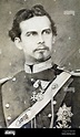 King Ludwig II Bavaria. Portrait of King Ludwig II of Bavaria Stock ...