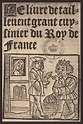 Guillaume Tirel, dit Taillevent (Le Viandier), 16th century posters ...