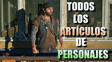 ☣️DAYS GONE | 🏆TROFEO | LOCALIZACIONES de PERSONAJES | 26 ARTÍCULOS | 💯 ...