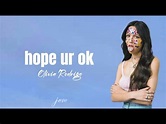 Olivia Rodrigo - hope ur ok - YouTube