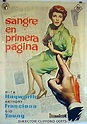 "SANGRE EN PRIMERA PAGINA" MOVIE POSTER - "THE STORY ON PAGE ONE" MOVIE ...