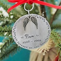 Personalized Memorial Christmas Ornament in Memory Ornament | Etsy