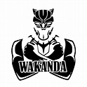 WAKANDA FOREVER SVG Black Panther Png File Instant Download Wakanda ...