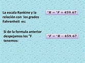 Qué es la escala RANKINE y su fórmula - con EJEMPLOS!
