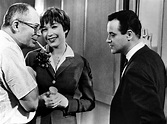 Billy Wilder directing Shirley MacLaine and Jack Lemmon on the set of ...