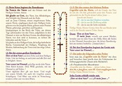 Heavens-Presents / Agnus-Dei-Verlag - Rosenkranzfaltblatt - Gebetsanleitung