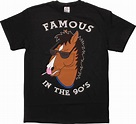 Bojack Horseman - BoJack Horseman Famous in 90's T-Shirt - Walmart.com ...