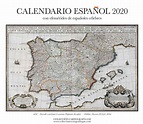 Calendario Español - Colección cartografía GM