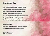The Seeing Eye Poem by Ezra Pound - Poem Hunter
