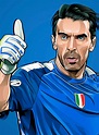 An Illustrated Celebration of Gigi Buffon - SoccerBible | Football ...