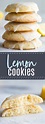 Lemon Cookies - House of Yumm