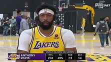 Anthony Davis Media Day Full Interview | 2021 Lakers Media Day - YouTube