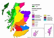 Languages and dialects of Scotland. - Maps on the Web