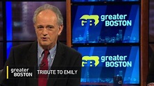 Greater Boston: Jim Braude's Tribute To Emily Rooney - YouTube