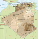 Carte Algérie, carte algérie