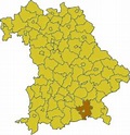 Landkreis Rosenheim, Bayern : Districts