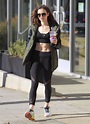 Lily Collins at a Gym in Beverly Hills 1/27/ 2017 • CelebMafia