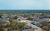 Elmer New Jersey Main Street Scene Birdseye View Vintage Postcard ...