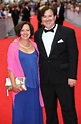Downton Abbey Bafta Tribute Red Carpet Jeremy Swift with his wife Mary ...