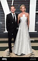 Lachlan Murdoch and Sarah Murdoch arriving at the Vanity Fair Oscar ...