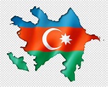 Mapa de la bandera de azerbaiyán | Archivo PSD Premium