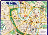 Map of Verona, Italy | Verona, Map, Italy