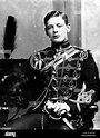 Retrato de Sir Winston Churchill como un joven soldado en Inglaterra ...