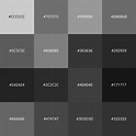 99 Shades of Gray Color With Names, HEX, RGB, & CMYK (2023)