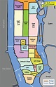 NYC Manhattan Neighborhood Map | New york city map, New york city ...