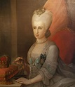 Portrait présumé de Son Altesse Sérénissime Marie Victoire d'Arenberg ...