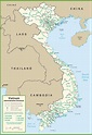 Vietnam political map - Ontheworldmap.com