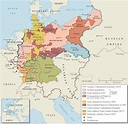 Map of Prussia 1763-1871 : MapPorn | Germany map, Europe map, Map