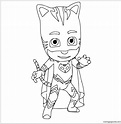 Catboy Pj Mask Coloring Page - Free Printable Coloring Pages