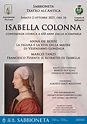 Isabella Colonna - Conferenza storica a 450 anni dalla scomparsa ...