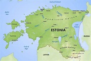 estonia-physical-map - CoinZodiaC
