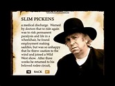 Slim Pickens Bio - YouTube