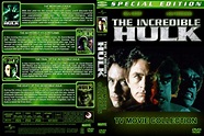 The Incredible Hulk: TV Movie Collection dvd cover (1987-1990) R1 Custom