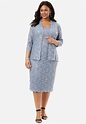 Lace Jacket Dress by Alex Evenings| Plus Size Formal & Special Occasion ...