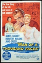 MAN OF A THOUSAND FACES Original One sheet Movie poster James Cagney ...