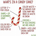 The Meaning Of The Candy Cane Printable The Candy Cane Is Not Only A ...