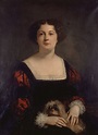 Portrait d'Apollonie Sabatier (1822-1889), dite 'La Présidente' by ...