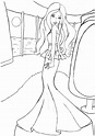 Barbie Coloring Pages Online Free - Coloring Home