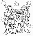 Teenage Mutant Ninja Turtles Coloring Pages. Print Them for Free!