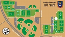 Tempe Sports Complex Field Map - San Antonio Topographic Map